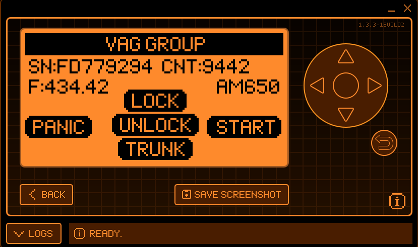 VAG Group signal decoded live